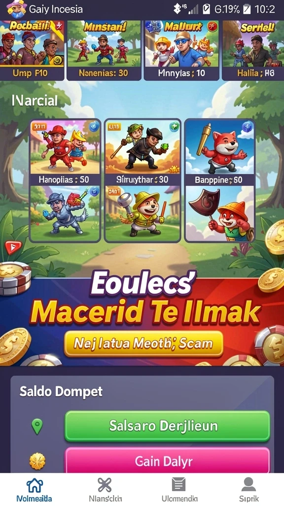 5rt - Mode multiplayer yang seru untuk bersaing dengan teman.