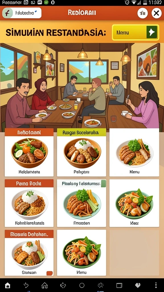 amper88 - Tangkapan layar menampilkan karakter utama dalam aksi.