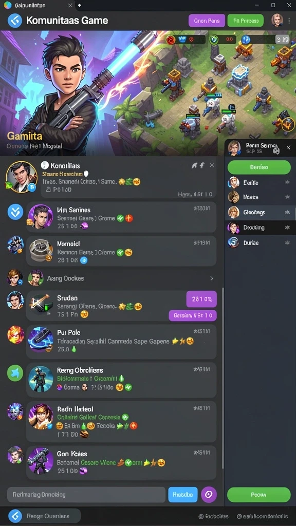 bata123 - Screenshot saat pemain berkompetisi dalam mode multiplayer.