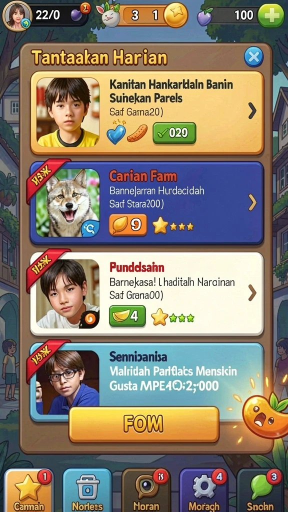 e88 - Berbagai karakter menarik untuk dipilih.