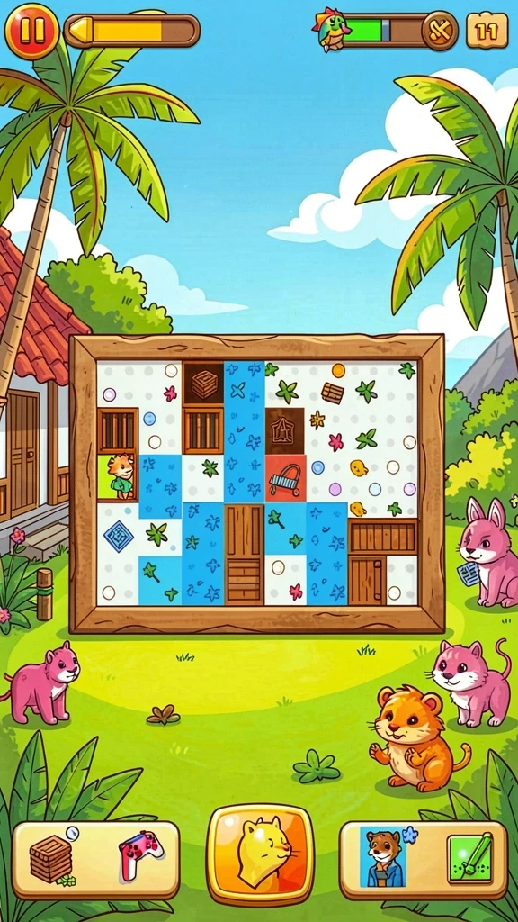 king403 - Tampilan awal game dengan grafik yang menakjubkan.