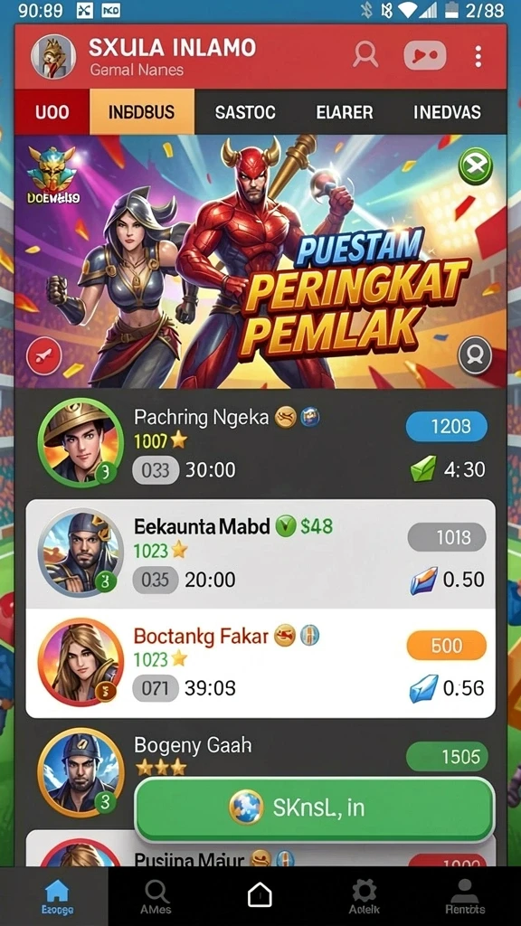 preman69 - Karakter utama dengan latar belakang kota yang berbahaya.