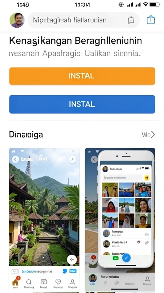 raja132 - Tampilan antarmuka pengguna yang intuitif.